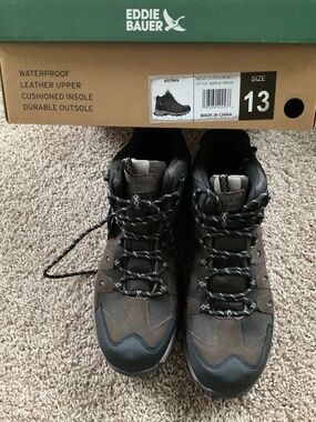 Eddie Bauer Men's Maple Ridge Outdoor Weatherproof Hiking Boot
